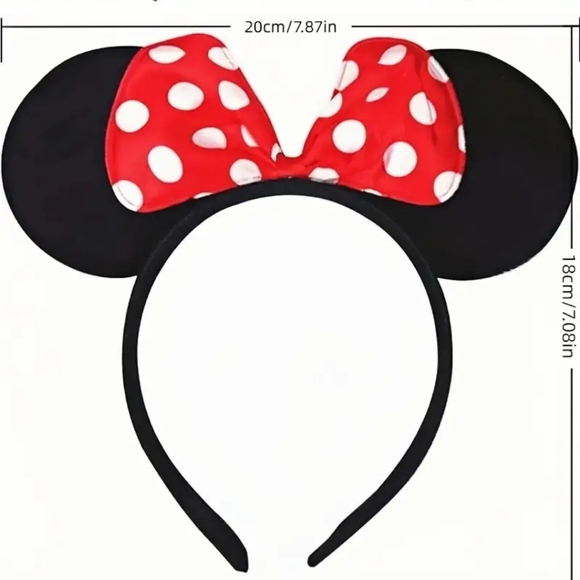 Minnie Mouse Ears Headband - Picture 2 of 4